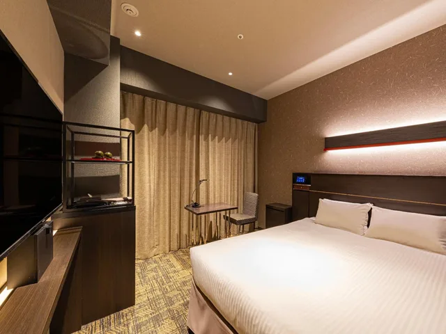 غرفة بسريرين منفصلين تُحدَّد عند الوصول، Hotel Keihan Kyoto Hachijoguchi 2/2