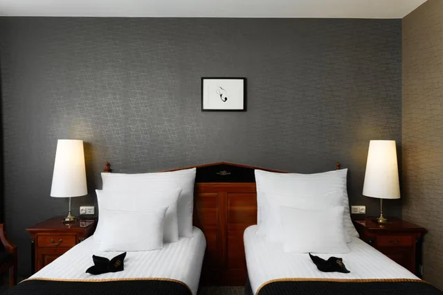 غرفة سوبيريور بسريرين منفصلين، Divinus Hotel 3/5