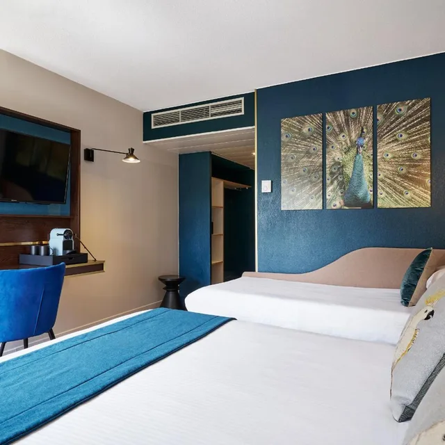 غرفة ثلاثية، Hotel Birdy By Happyculture 10/10