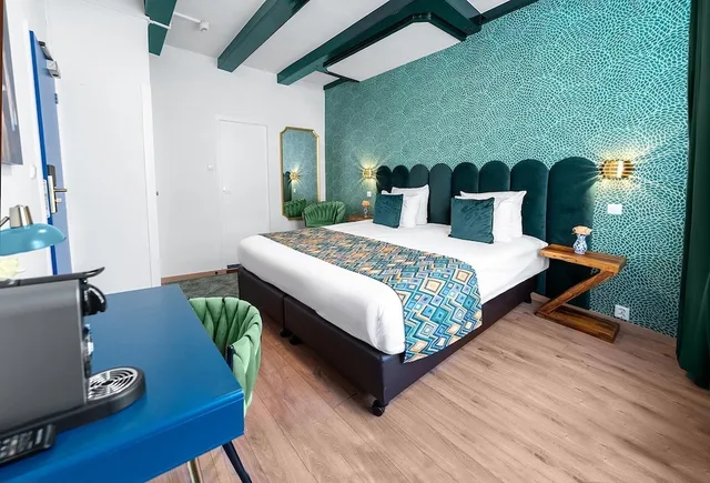 غرفة بسرير مزدوج أو سريرين منفصلين، Hotel Des Arts 5/7