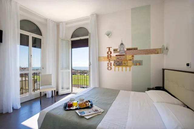 غرفة بسرير مزدوج أو سريرين منفصلين بشرفة، Hotel Bellavista 3/5