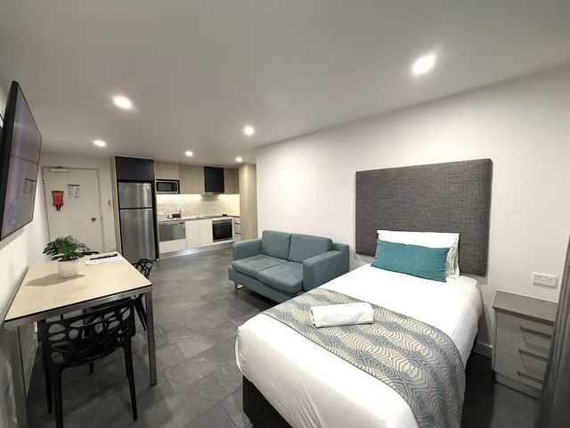 شقة بسرير كينج وسرير فردي بغرفة نوم واحدة، Southport Motel & Apartments 2/10