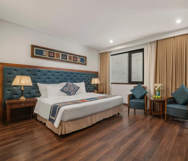 غرفة غراند بريميوم بسرير كينج، Balcona Hotel Da Nang 2/9