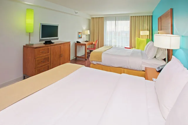 غرفة قياسية بسريرين كوين، Holiday Inn Express Fishers 3/4
