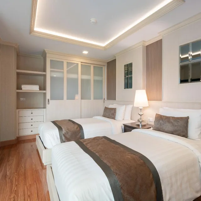 جناح تنفيذي بسرير كينج بغرفتي نوم، Syama Hana Executive Apartments Thonglor 3/10