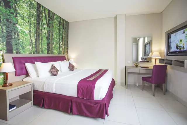 جناح بسريرين منفصلين بغرفتي نوم، Kuta Central Park Hotel 3/10