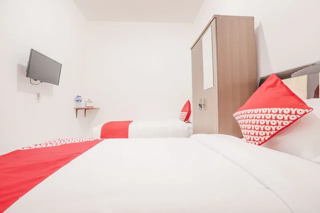 غرفة قياسية بسريرين منفصلين، Hotel O Lontar Residence 4/10