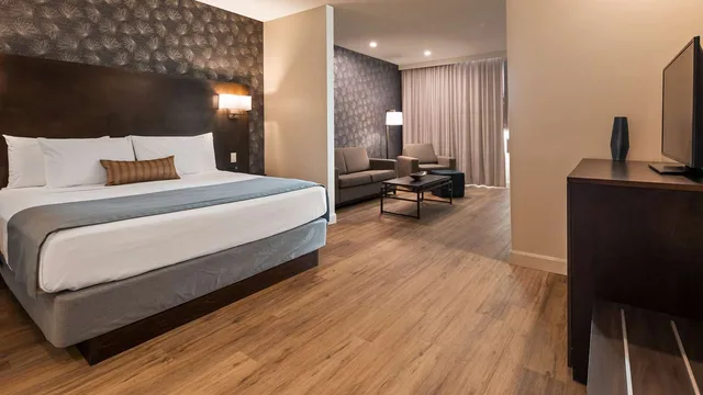 جناح بسرير كينج مع أريكة، Best Western Plus Montreal East 1/2