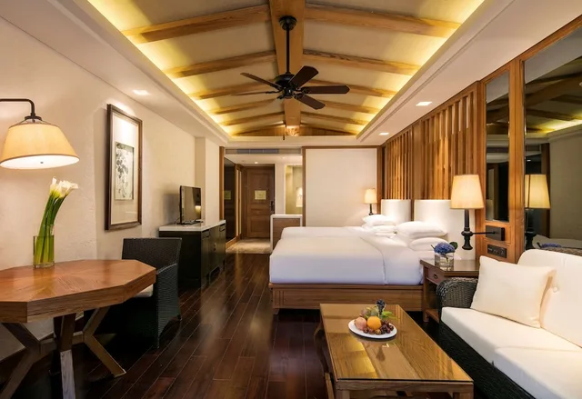غرفة تنفيذية بسريرين منفصلين، Hilton Sanqingshan Resort 3/7