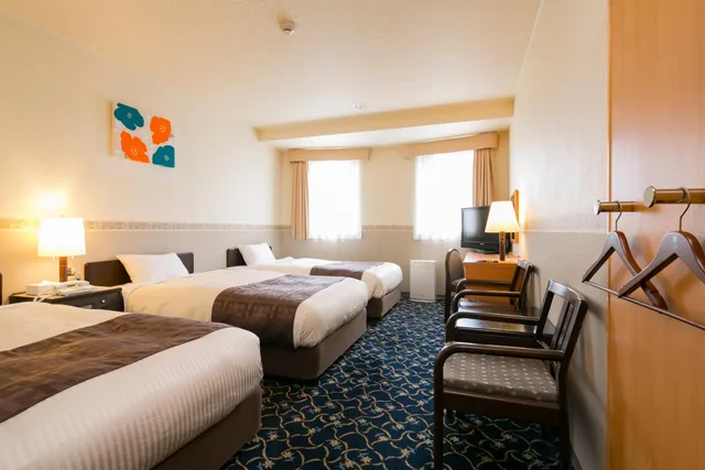 Semi Room, Triple, 3 Semi Double Beds، Premier Hotel Cabin Sapporo Ex Natural Spa Hotel Paco Junior Susukino 1/1