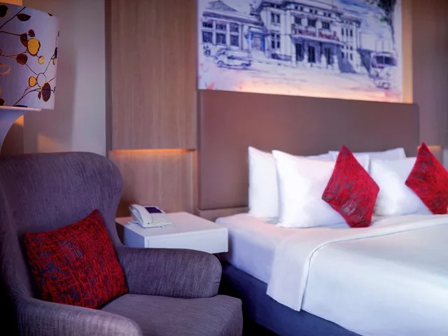 غرفة ديلوكس بسرير كوين، Grand Mercure Bandung Setiabudi 4/6