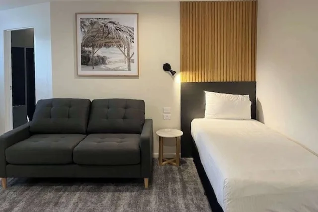 استوديو عائلي بسرير كوين وسرير فردي بغرفتين مع أريكة، Quality Hotel City Centre 5/9