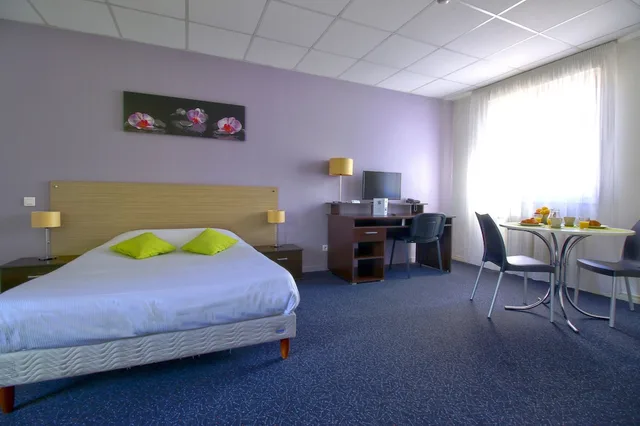 استوديو بسريرين منفصلين، APPART HOTEL MACON LE COURS MOREAU 3/6