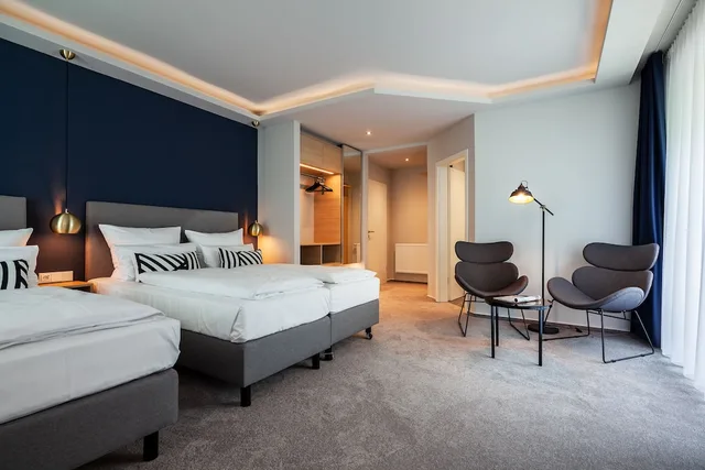 غرفة عائلية بأربعة أسرّة، Hotel Wittorf 1/5