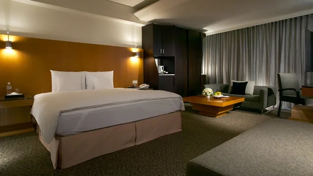 غرفة ديلوكس بسرير كينج، Tempus Hotel Taichung 2/5