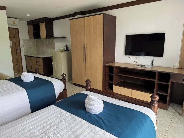 غرفة سوبيريور بسريرين منفصلين، Blue Garden Resort Pattaya 5/9