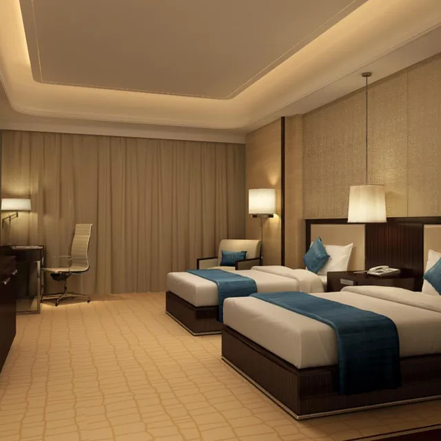 Room, Twin Beds, Garden View, Junluxe Hotel Guangzhou Zengcheng 2/4