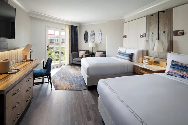 غرفة بسريرين مزدوجين بإطلالة على البحر لذوي الإعاقة، Laguna Cliffs Marriott Resort And Spa 1/5