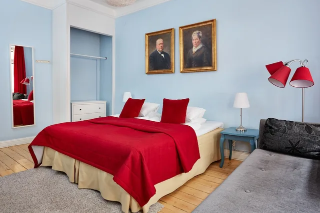 Room, Triple, Twin Beds, Shared Bathroom, Sofa, Hotel Hornsgatan 4/10