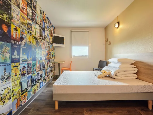 Tande, Twin Beds، hotelF1 Paris Saint-Denis Universite 7/10