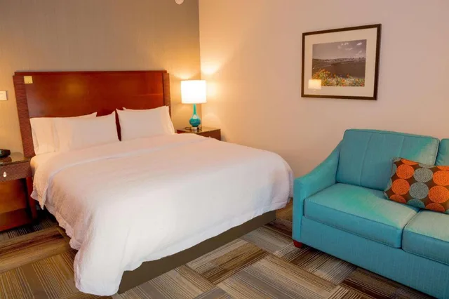استوديو بسرير كينج مع أريكة لذوي الإعاقة، Hampton Inn Suites Riverside Corona East 1/8