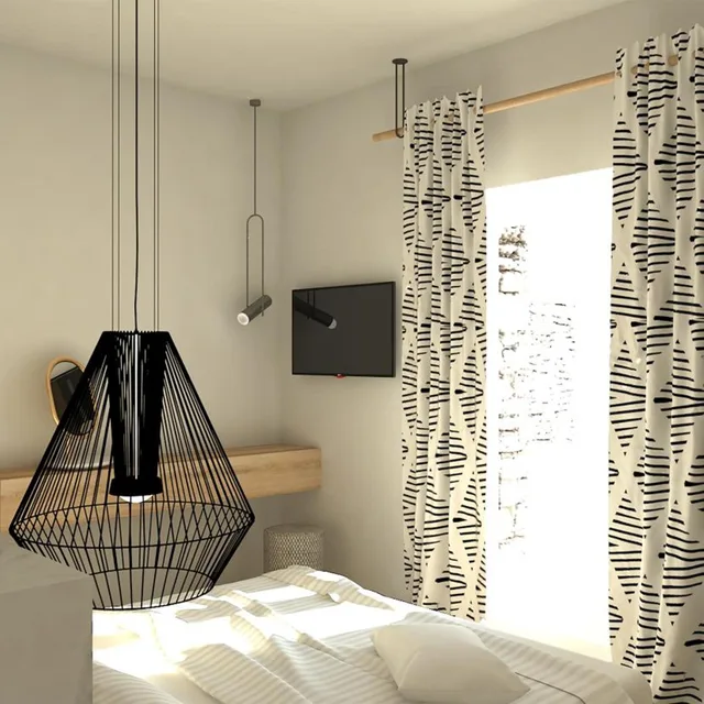 Superior, Double Bed, Sea View, Indoor Jetted Tub, Apiro Mykonos 6/10