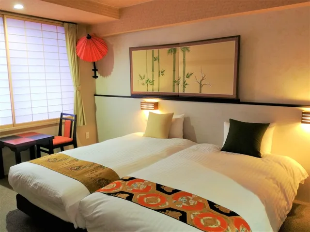 غرفة سوبيريور بسريرين منفصلين، Kyoto Inn Gion The Second 7/10