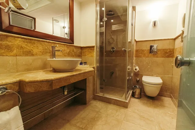 غرفة قياسية بسرير كوين بإطلالة على المدينة بغرفة نوم واحدة، Ck Farabi Hotel 3/3