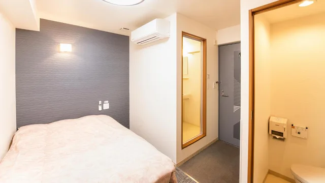 غرفة قياسية بسرير مزدوج، Yokohama Town Hotel 3/10