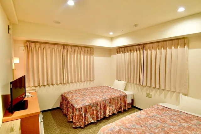 غرفة بسريرين منفصلين، Himeji Ekimae Universal Hotel Minamiguchi 1/5