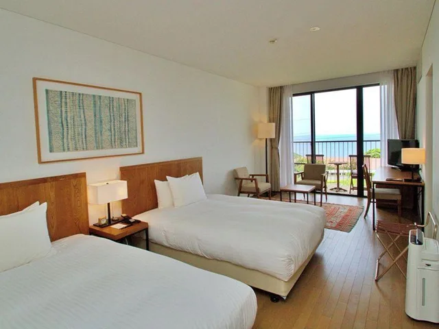 غرفة ديلوكس ثلاثية بسريرين مزدوجين، Goto Islands Resort Hotel Margherita 1/1