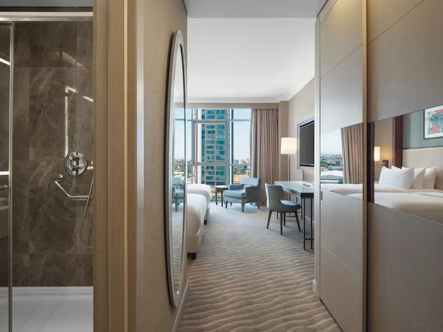 غرفة ديلوكس بسرير كينج وسريرين منفصلين، Selectum City Atasehir 3/3