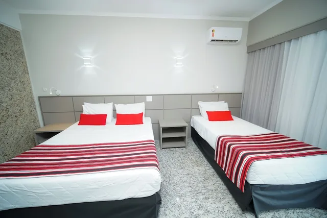 غرفة ديلوكس فاخرة بسرير كوين وسرير فردي، Cassino All Inclusive Resort Pocos de Caldas by Nacional Inn 2/6