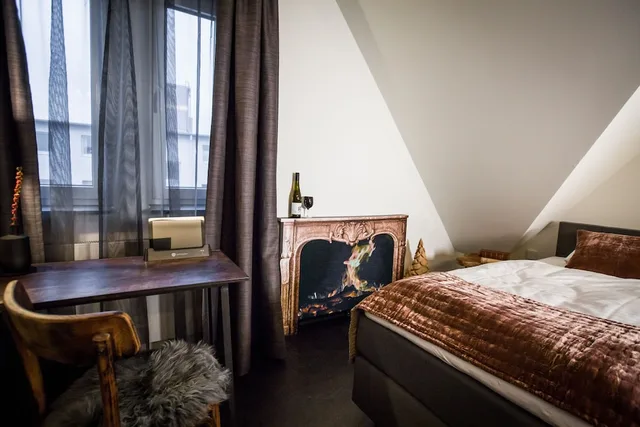 غرفة ديلوكس بسرير كوين، Boutique Hotel K7 3/4