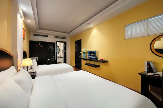 غرفة ديلوكس ثلاثية بسرير مزدوج وسرير فردي، Harmonia Hotel & Spa 4/10