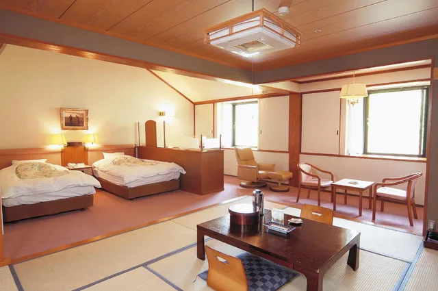 غرفة عائلية بحمام مشترك، Watarase Onsen Hotel Sasayuri (ex Watarase Onsen Hotel) 2/5