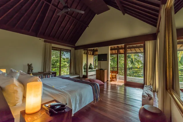 فيلا بسرير كينج بغرفة نوم واحدة، Qunci Villas Resort 2/5