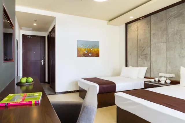 غرفة ديلوكس بسرير كينج، Jie Jie Beach Hotel 3/5