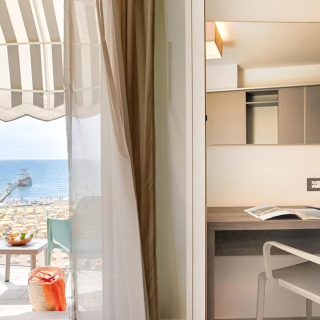 Deluxe, Double Bed, Sea Front، Hotel Delle Mimose 7/7