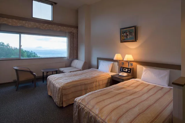 غرفة بسريرين منفصلين، Izumigo Hotel Ambient Azumino 4/6