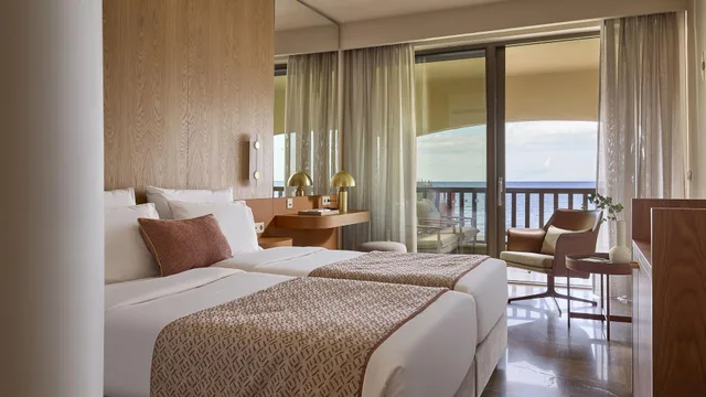 جناح بإطلالة على البحر بغرفتي نوم، Aquila Rithymna Beach 1/1