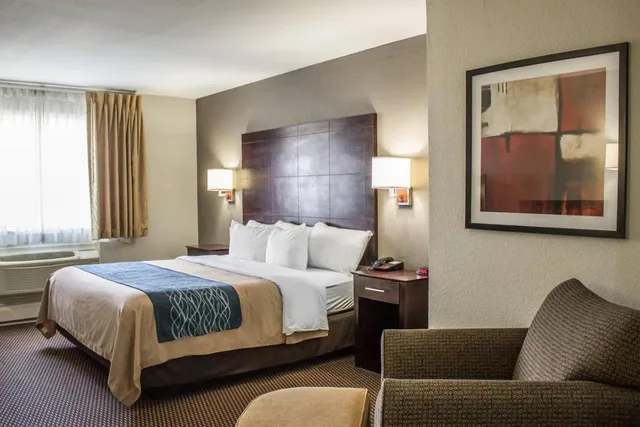 غرفة قياسية بسرير كينج، Comfort Inn Sandusky 5/6