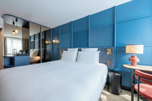غرفة بسرير مزدوج بشرفة، Mercure La Rochelle Vieux Port Sud 3/8