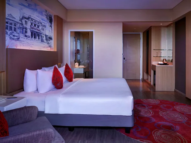 غرفة ديلوكس بسرير كوين، Grand Mercure Bandung Setiabudi 2/6