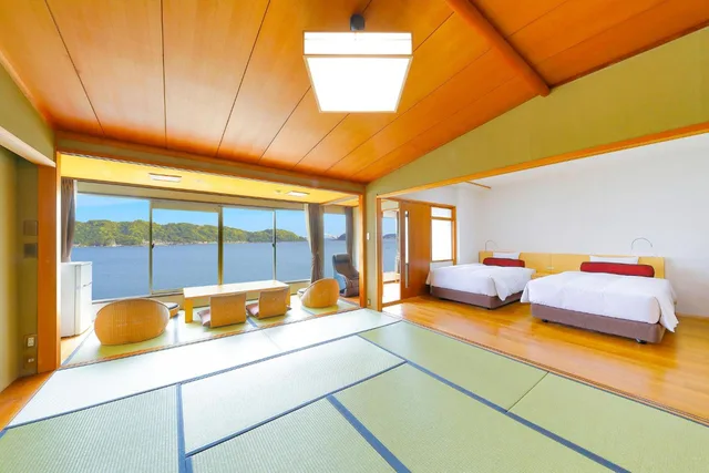 جناح داخلي ياباني غربي بحوض استحمام، Oedo Onsen Monogatari Nanki Kushimoto 3/6