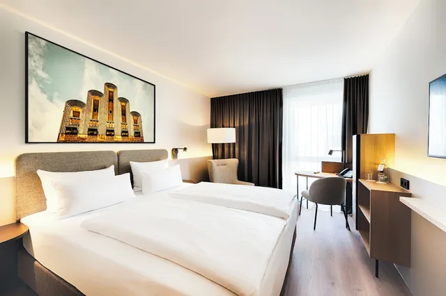 غرفة سوبيريور بسرير مزدوج لذوي الإعاقة، WELCOME Hotel Darmstadt 3/4