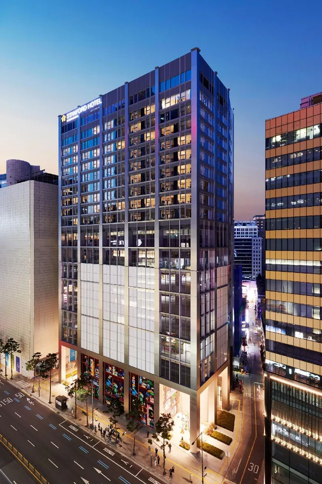 Edge, Family, 2 Double Beds، Stanford Hotel Myeongdong 1/1