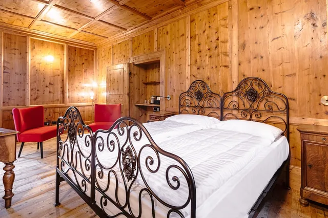 غرفة فاخرة بسرير كوين وسرير فردي، Curt di Clement Eco Mobility Hotel 2/4