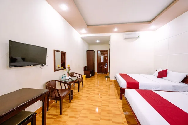 غرفة عائلية بسريرين كينج، Hoang Duc Hotel 2/4