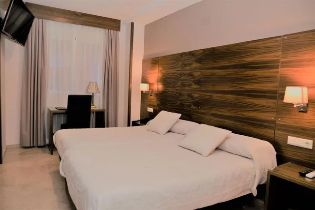 غرفة بسريرين منفصلين، Hotel Escudero 4/4